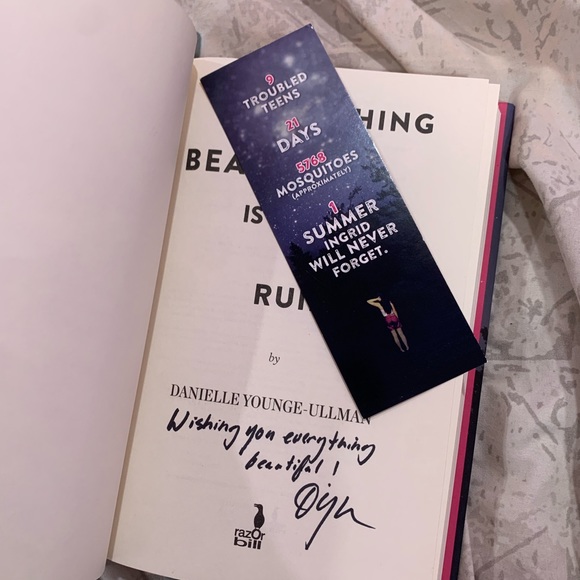 ( signed book ) Everything Beautiful Is Not Ruined - Picture 2 of 2